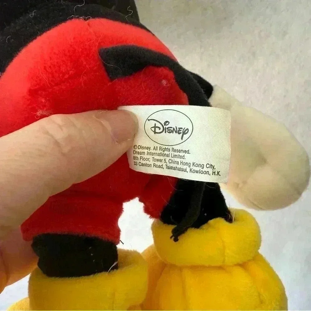 Disney BIG Head Mickey Mouse Stuffed‎ Plush Animal Toy Doll 18